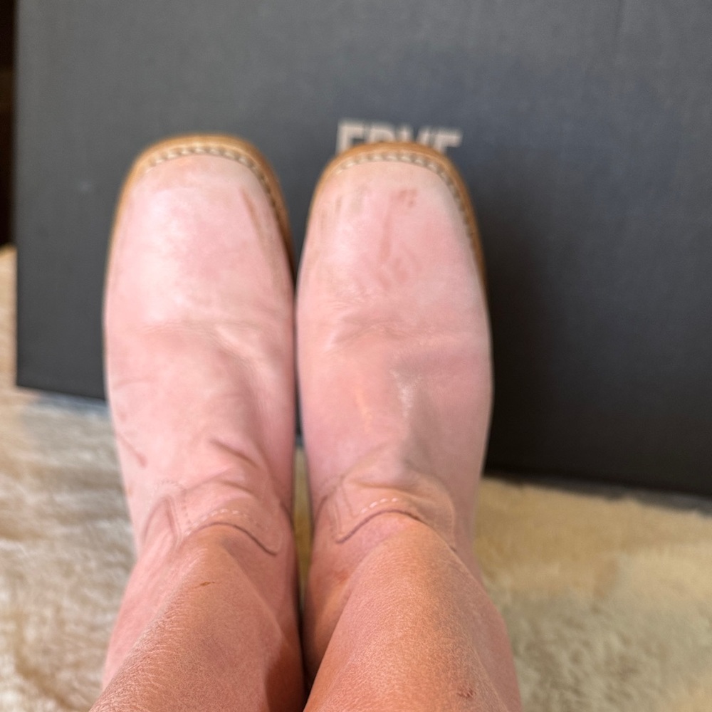 Frye Women's Pink Campus 14L Hardrock Leather 7.5 - Picture 8 of 16